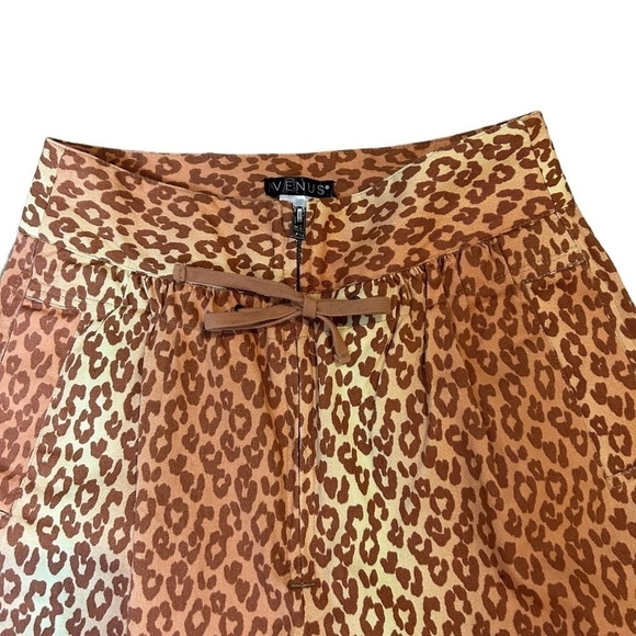 Venus Leopard Cheetah Animal Print Cargo Pants - Picture 6 of 16